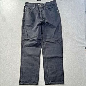 Vintage Anchor Blue Jeans Mens Loose skater Gray Jeans 33x30 fits 32x30*